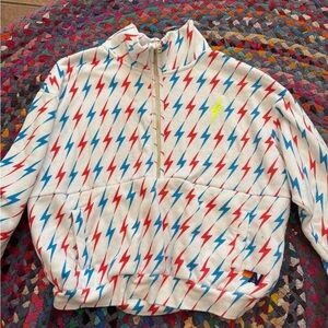 Aviator Nation lightning bolt quarter zip